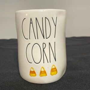Rae Dunn Mini CANDY CORN Ceramic Candle